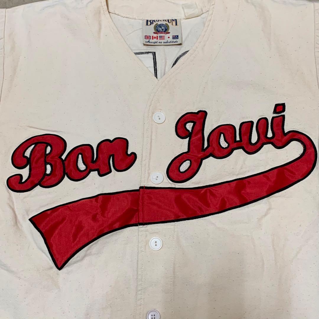 90s Bon Jovi ベースボールシャツ