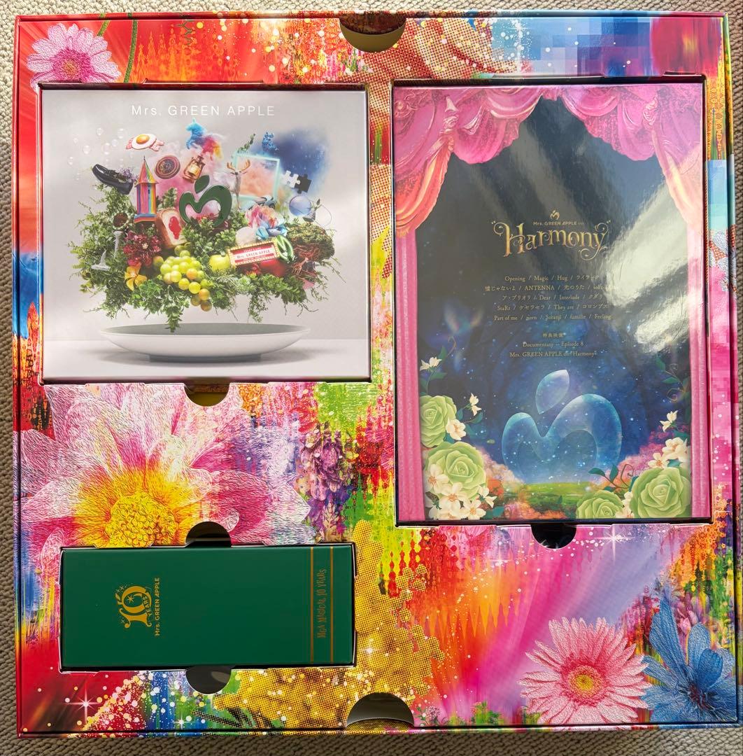 邦楽 Mrs. GREENAPPLE 10&Harmony COMPLETE BOX