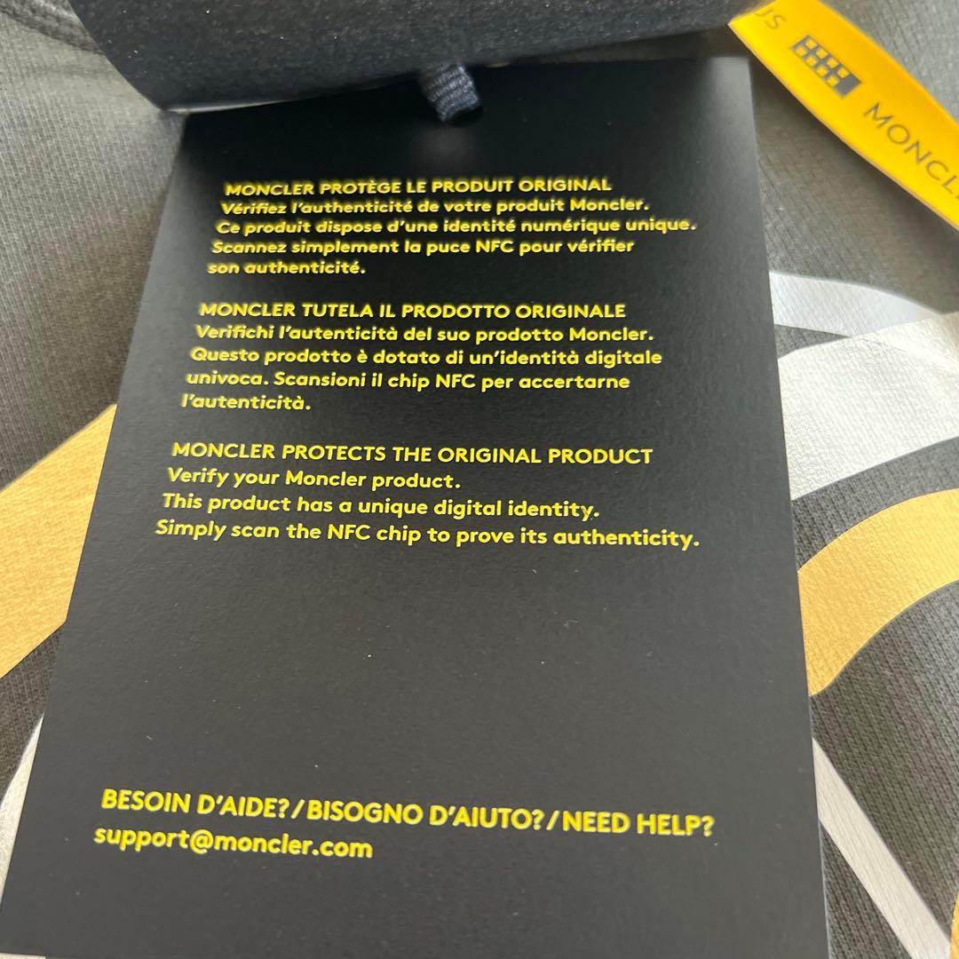 〈新品タグ付き〉モンクレール ジーニアス フ アニーフェイス トレーナー グレー