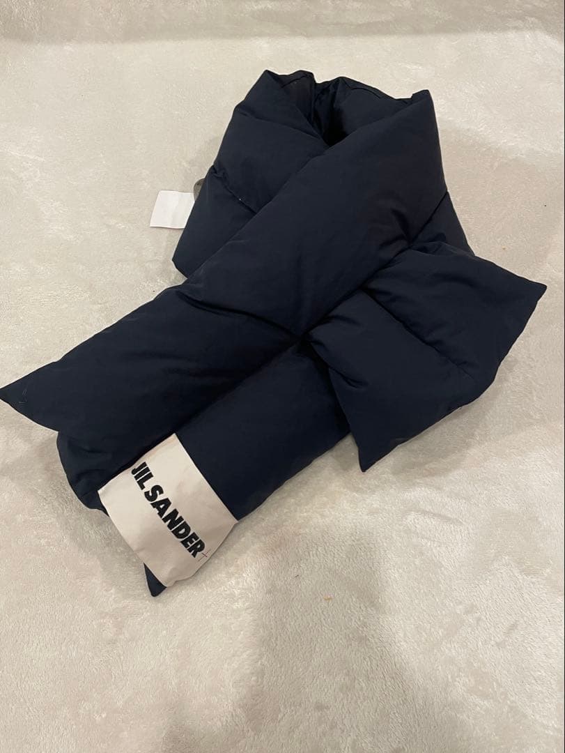 JIL SANDER ジルサンダー　ダウンマフラー
