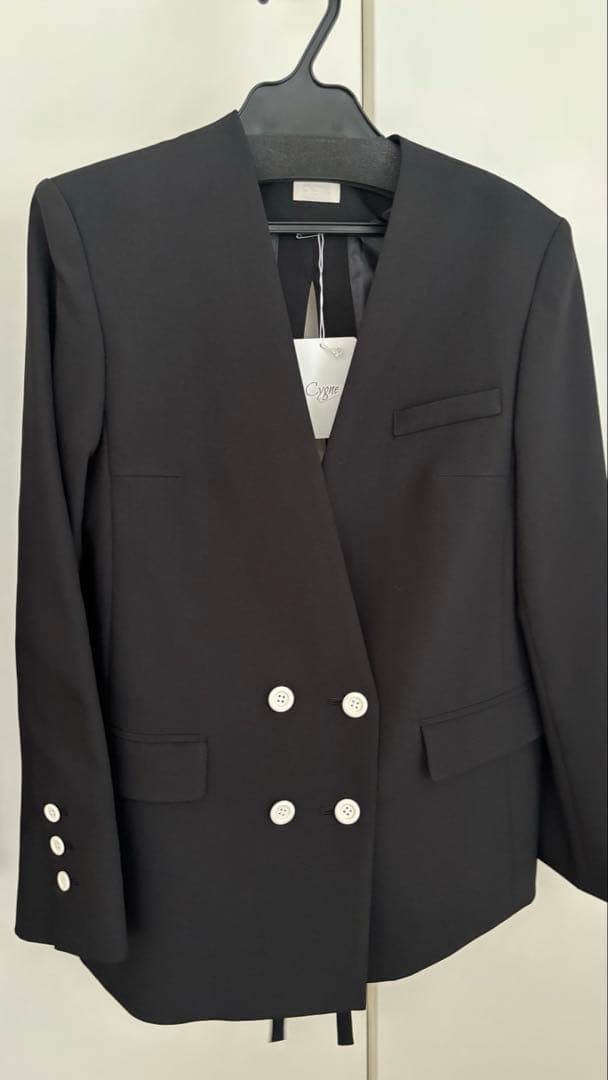 新品　シーニュ cygne ロングジャケット Anais 0 S タグ付き