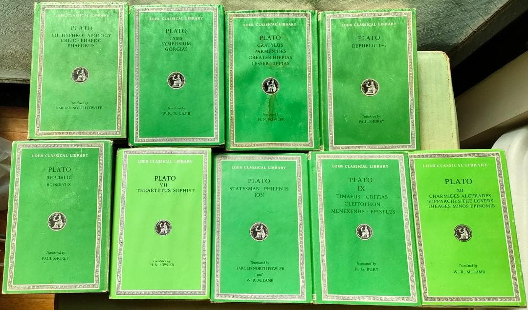 洋書 Plato Loeb Classical Library