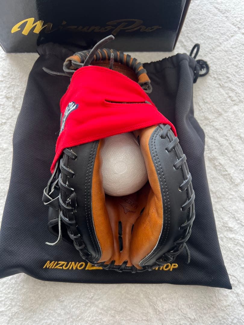 ぽんちゃんMizuno Pro 軟式キャッチャーミット　オーダー