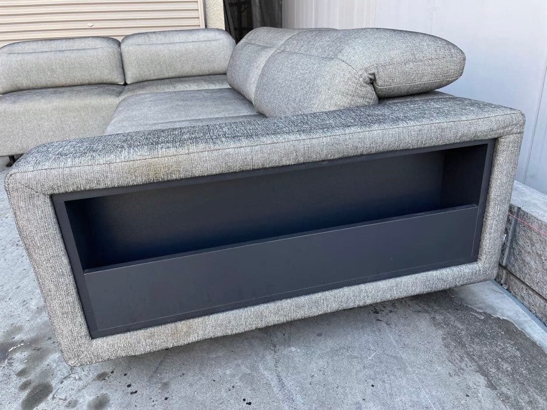 BoConcept ボーコンセプト ハンプトン コーナーソファ サイド収納付き