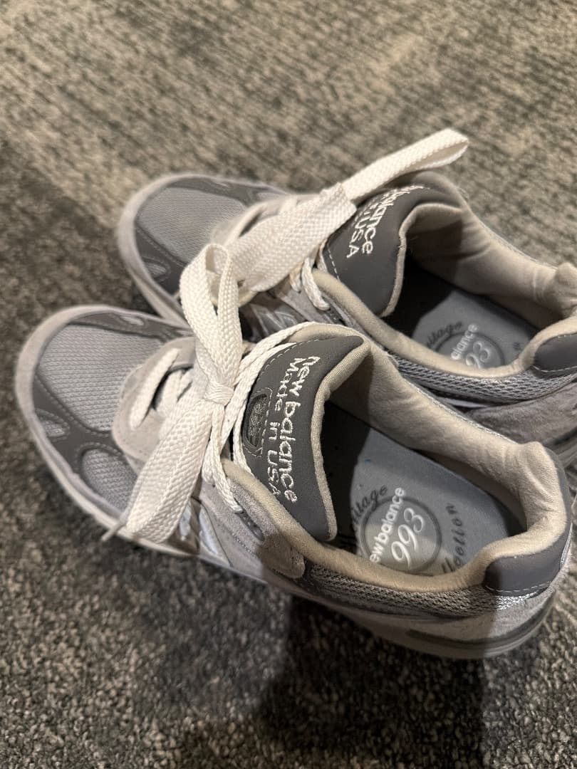 New Balance 993 グレー made in USA 24.5cm