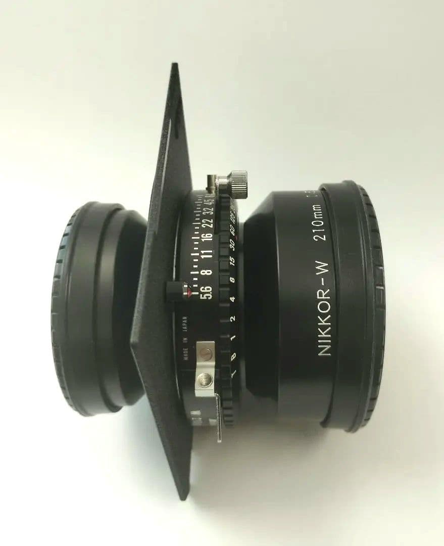 NIKON　蛇腹カメラ用レンズ　NIKKOR-W 210mm 1:56