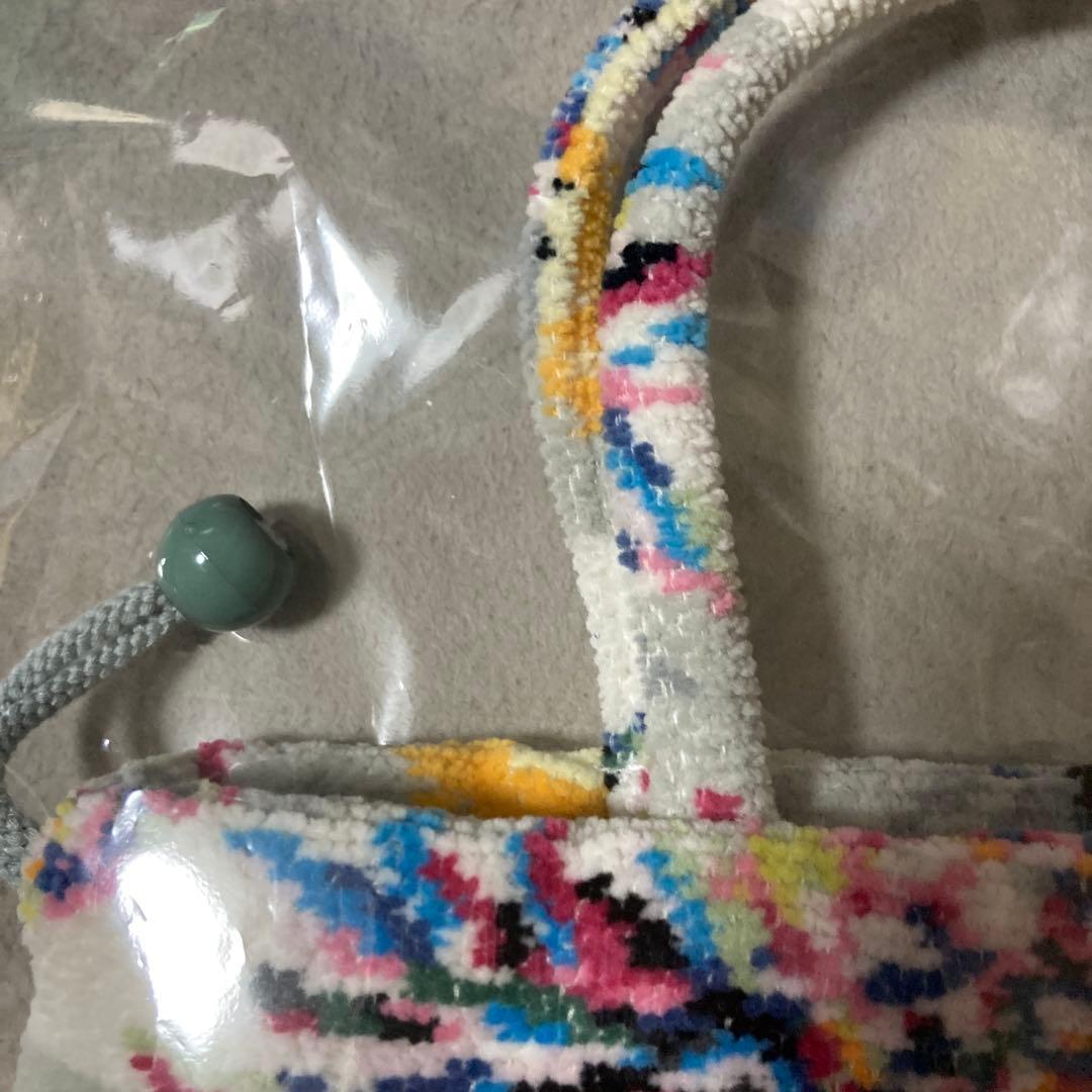 ☆FEILER/フェイラー☆バーニーズニューヨーク☆手付き巾着☆未使用☆