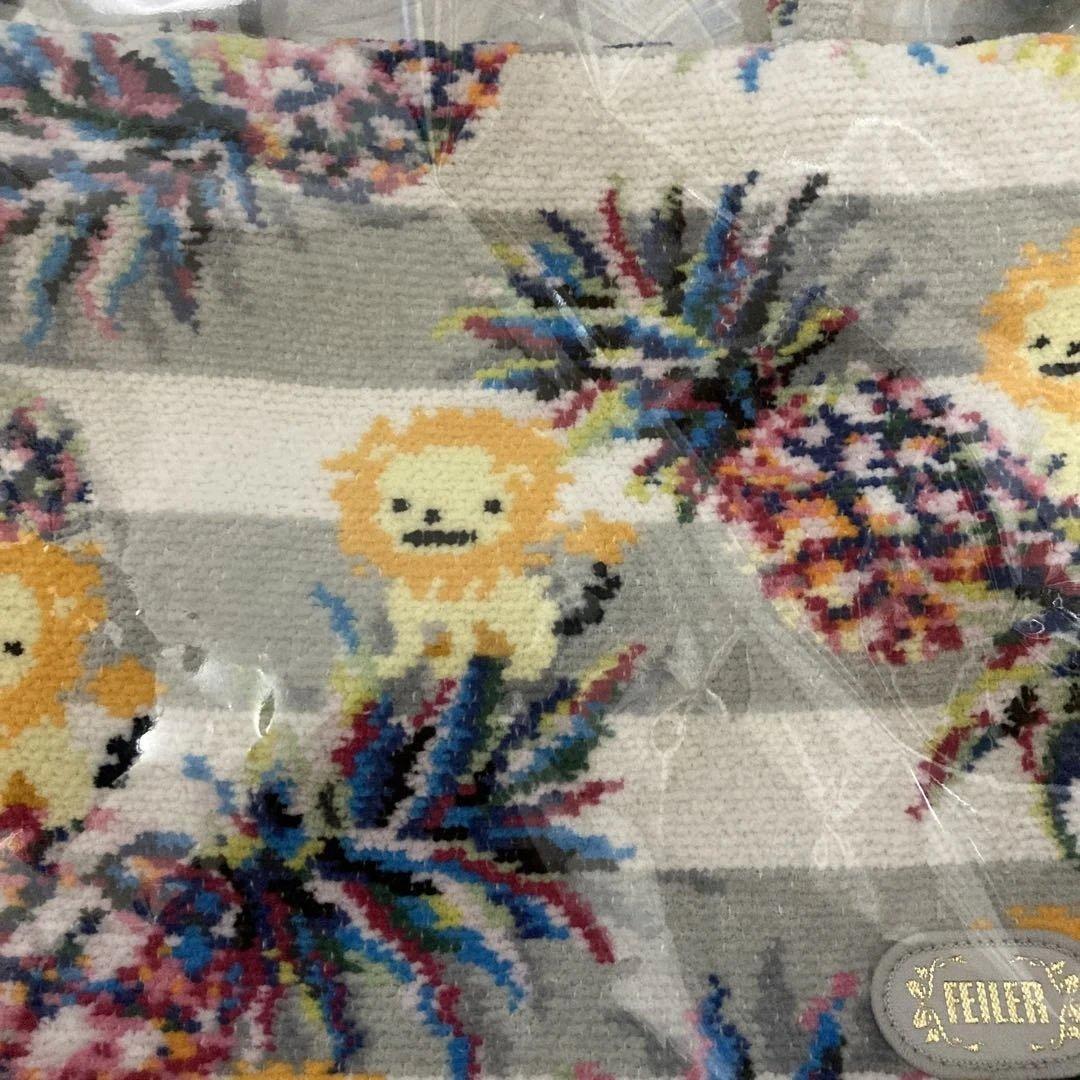 ☆FEILER/フェイラー☆バーニーズニューヨーク☆手付き巾着☆未使用☆