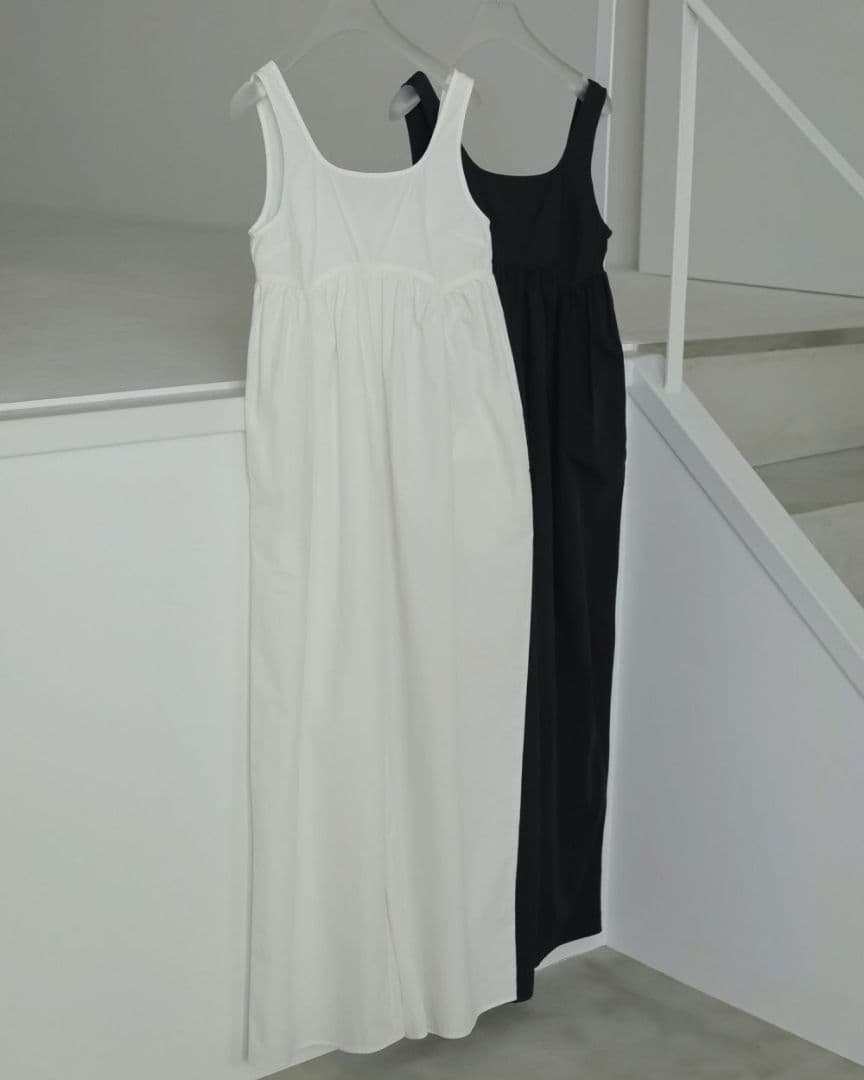 期間限定値下anuke Cotton Gather Combinaison