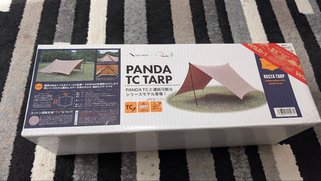 【新品未開封】テンマクデザイン PANDA TC TARP タープ