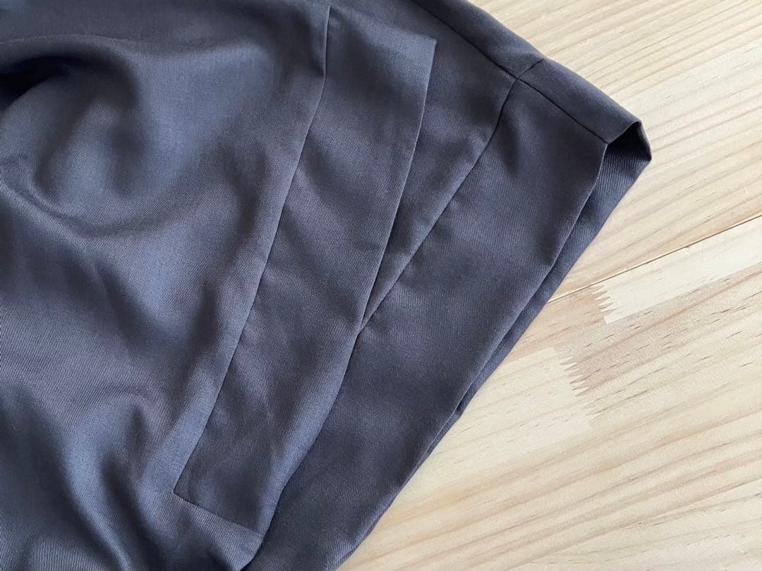 タグあり極美品 MIDIUMISOLID 洗える ワンピース ベルト ポンチョ