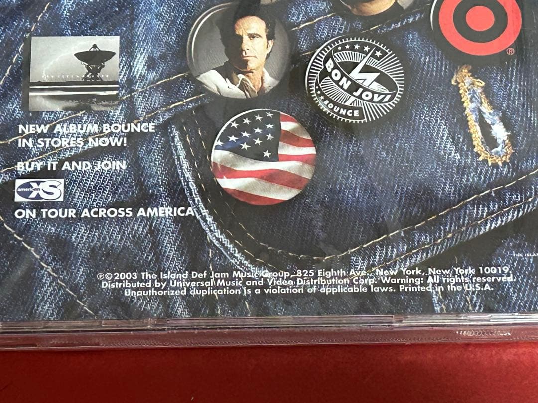 BON JOVI RED CD 未発表曲 (ターゲット限定版) 新品未開封