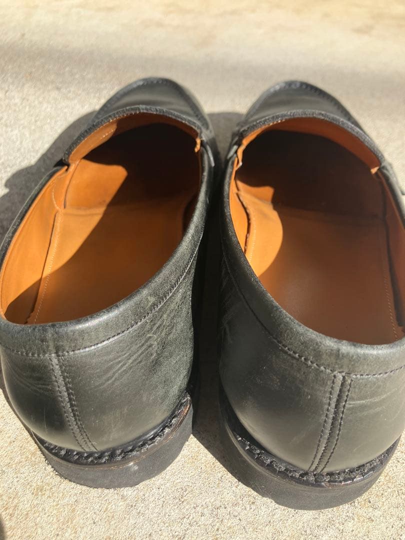 nonnative レザー ローファー ストレートチップ