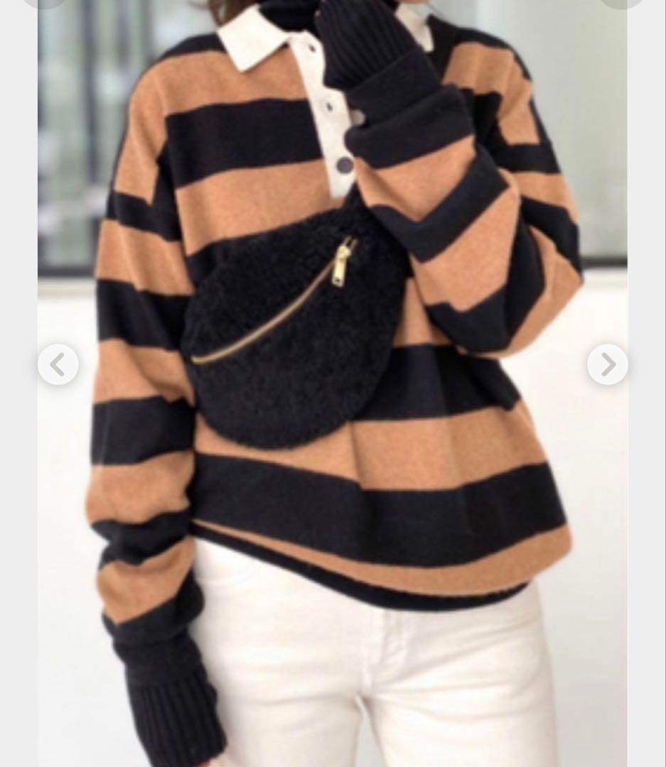 L'Appartement☆Cashmer rugger knit 最終値下中