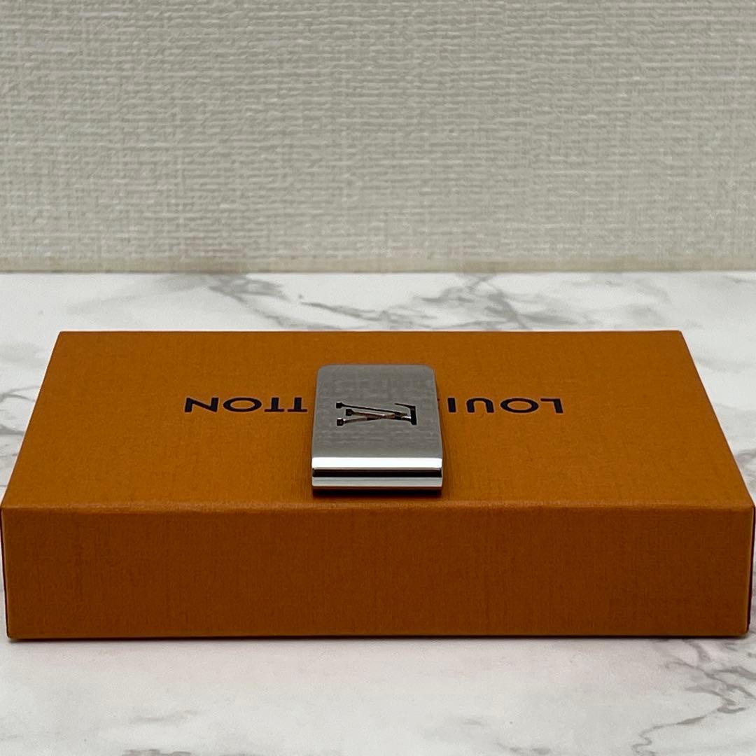 ルイヴィトン マネークリップ ビルクリップ・シャンゼリゼ M65041 シルバー