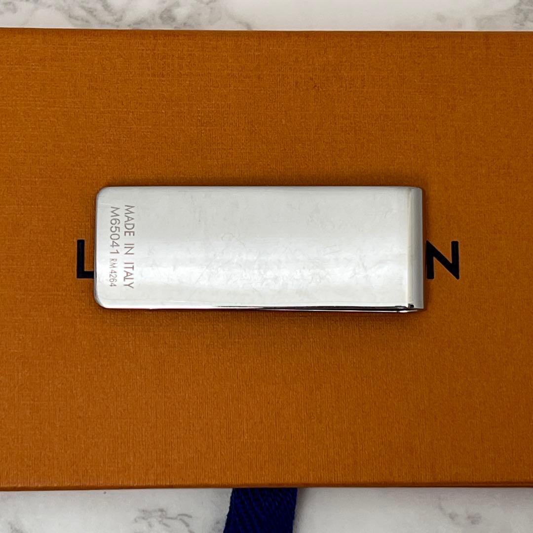 ルイヴィトン マネークリップ ビルクリップ・シャンゼリゼ M65041 シルバー