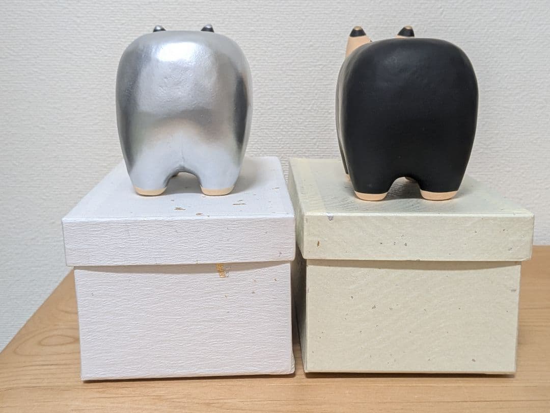 くまはち【野沢民芸】ひげべこ　2体セット