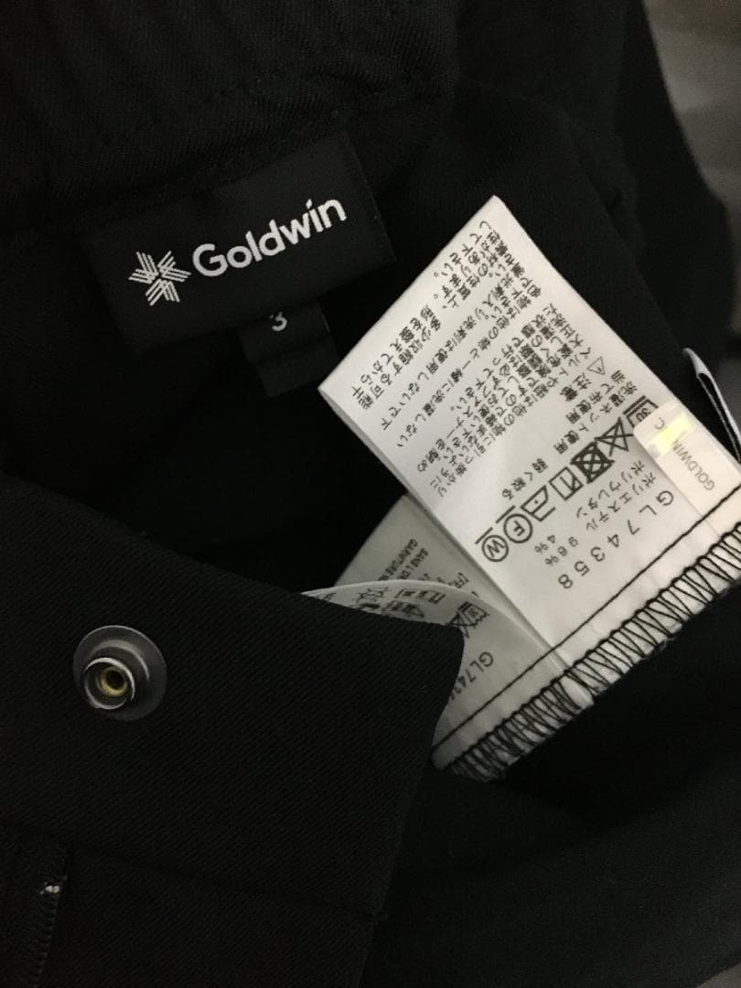 ゴールドウィン 美品 24aw ワンタック ストレート パンツ GL74358