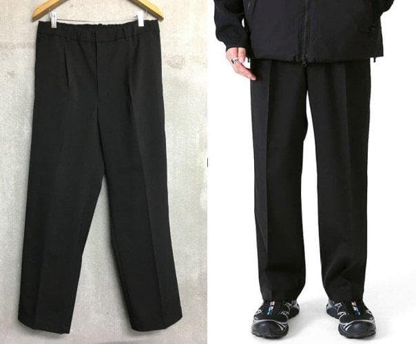 ゴールドウィン 美品 24aw ワンタック ストレート パンツ GL74358