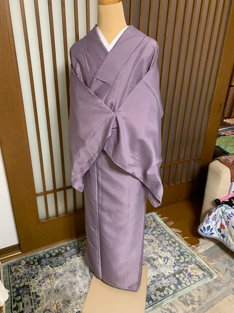 洗える着物江戸小紋美品