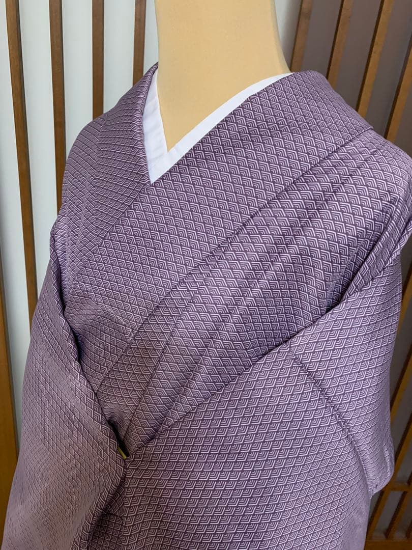 洗える着物江戸小紋美品