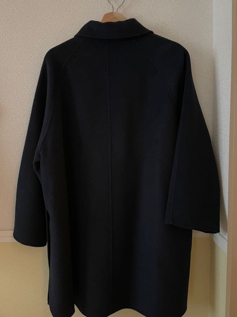 新品/24FW BEAUTY&YOUTH リバー ポンチョコート XS ネイビー