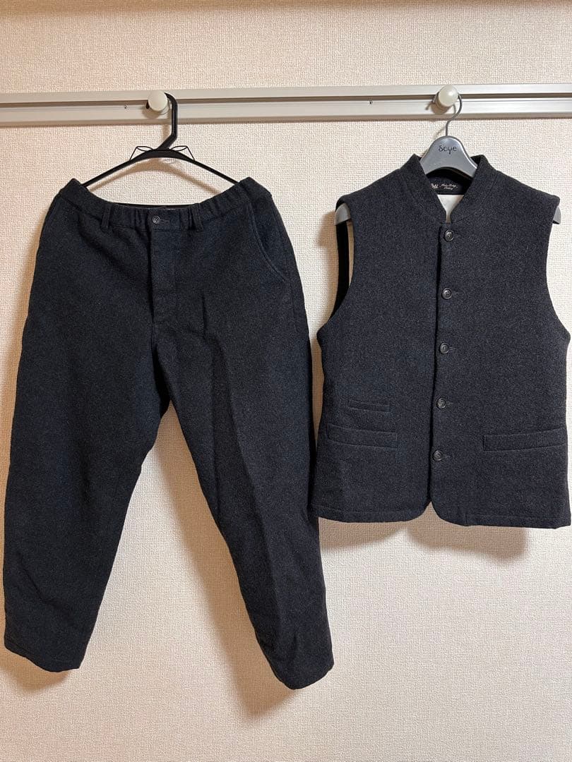 東洋gold ウールベストとパンツセット