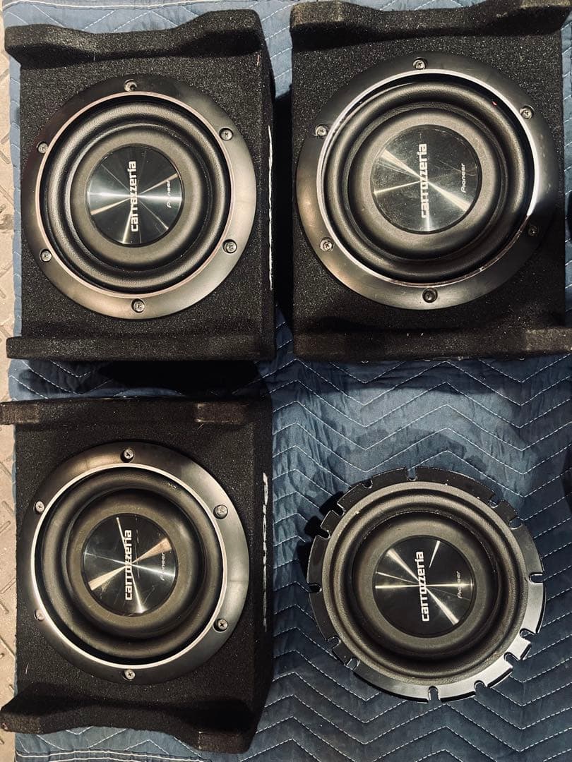 carrozzeria カロッツェリア ウーファー 4個セット