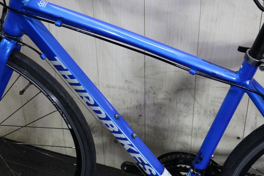 THIRDBIKESサードバイクス700C 24速 470mm BLUE クロス