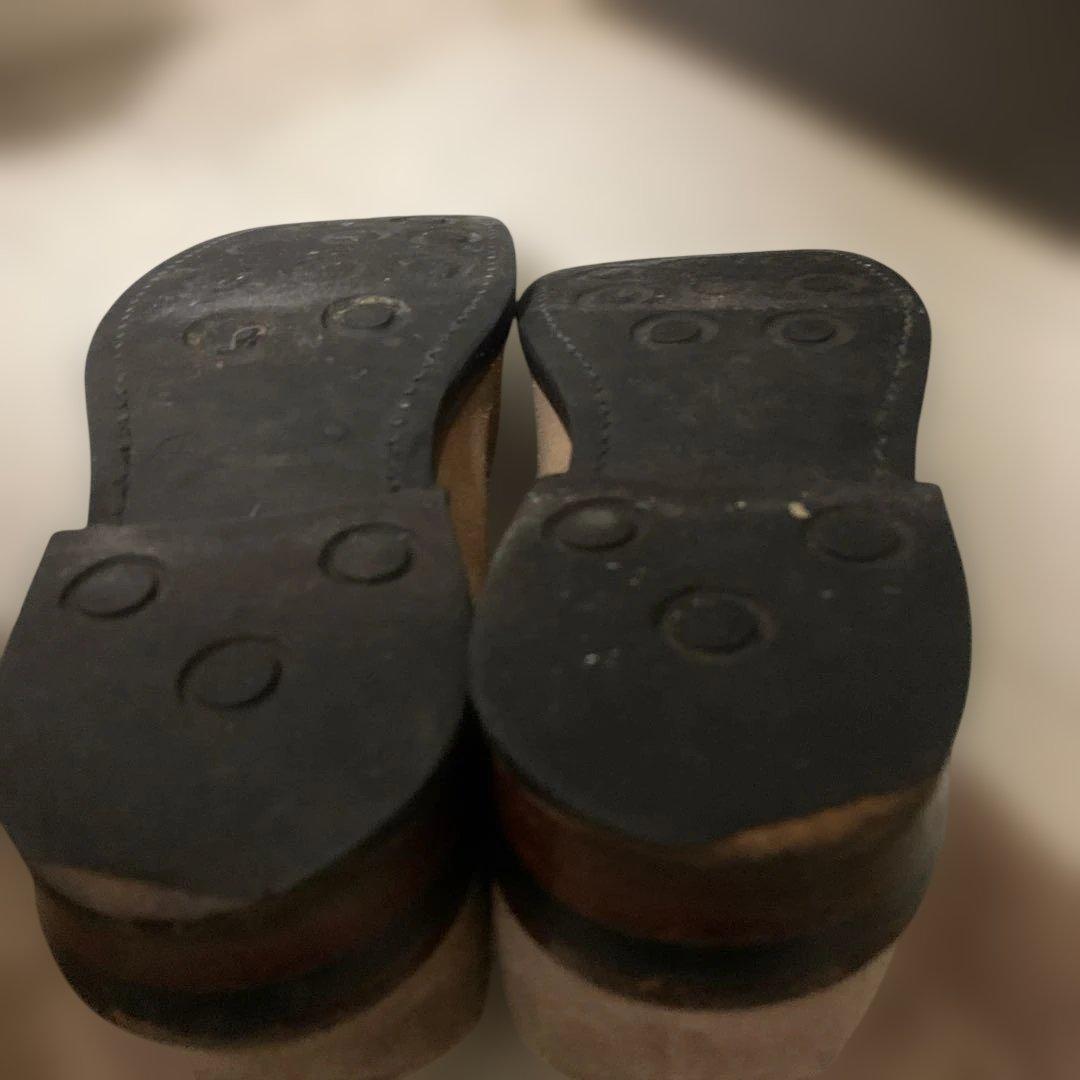 ルードギャラリー スエード ベージュ エンジニアブーツ