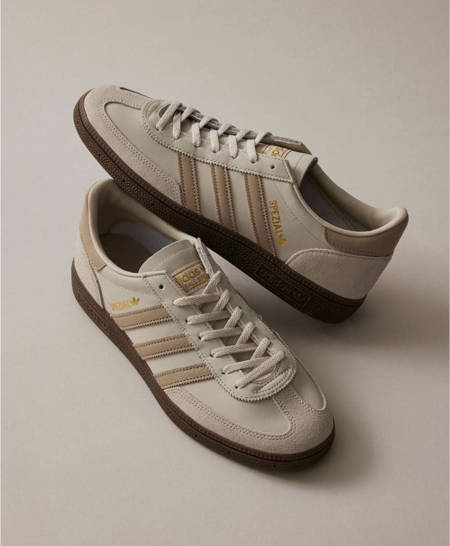 アディダス　グリーンレーベル　スペツィアル 24 ベージュ　ji2644