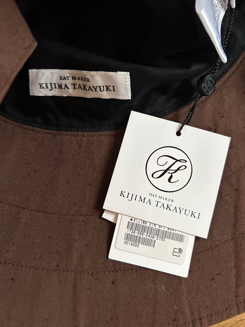 kijima takayukiコットンソフトバケットハット
