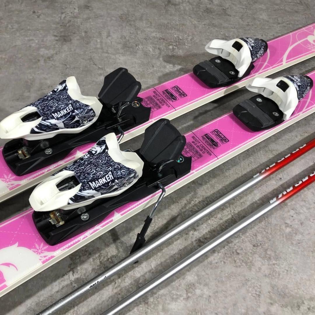 美品 OGASAKA オガサカ Powdergirl 155 スキー セット