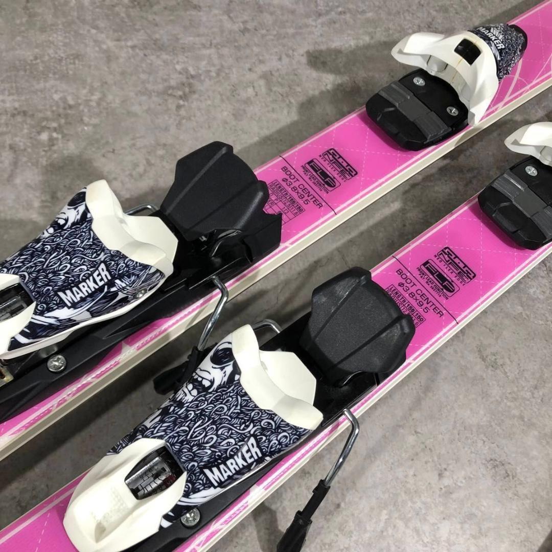 美品 OGASAKA オガサカ Powdergirl 155 スキー セット