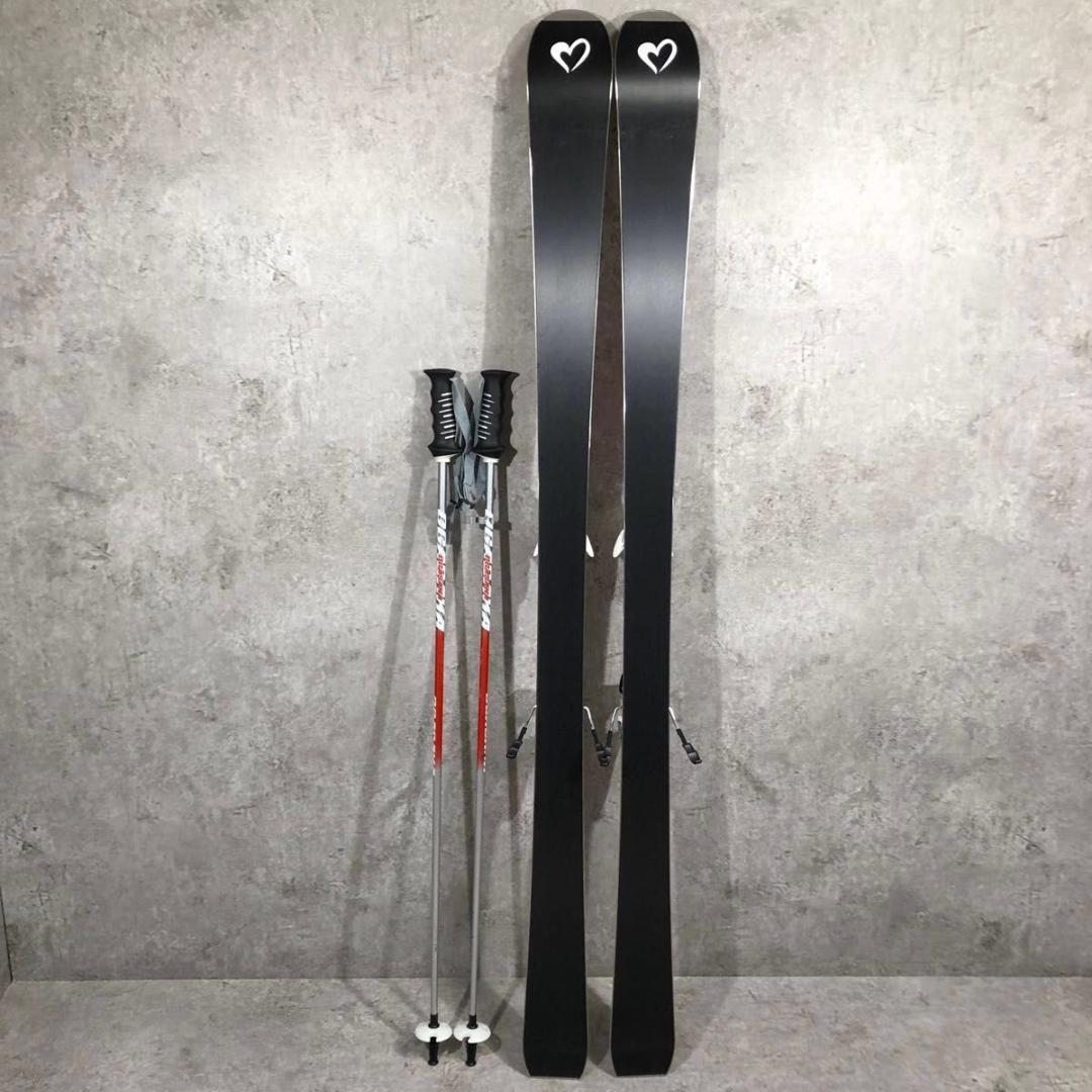 美品 OGASAKA オガサカ Powdergirl 155 スキー セット