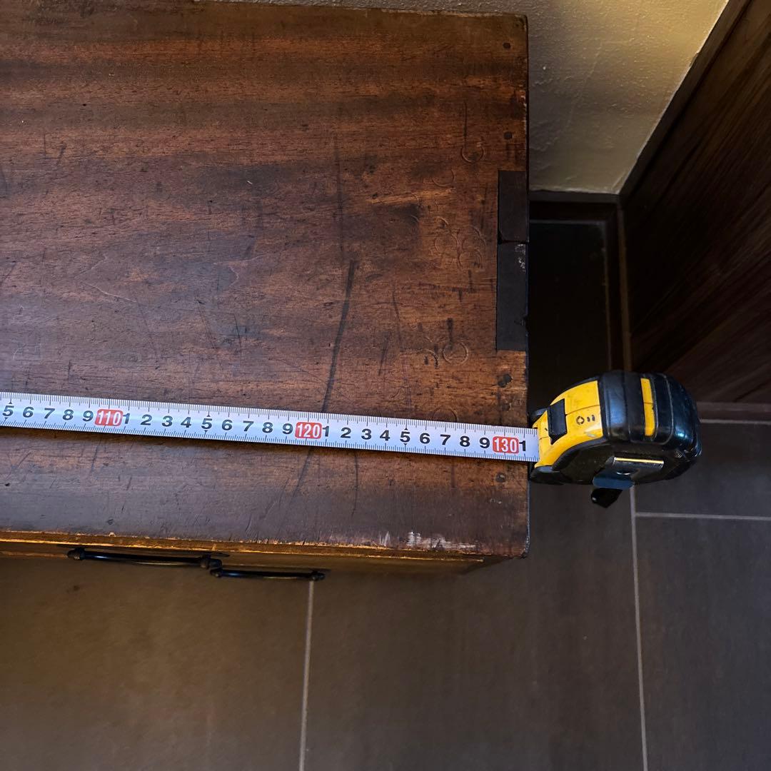 木製タンス アンティーク　箪笥　テレビボード　昭和レトロ　架台