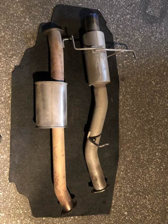 ER34 HR34 スカイライン skyline 4ドア用 マフラー