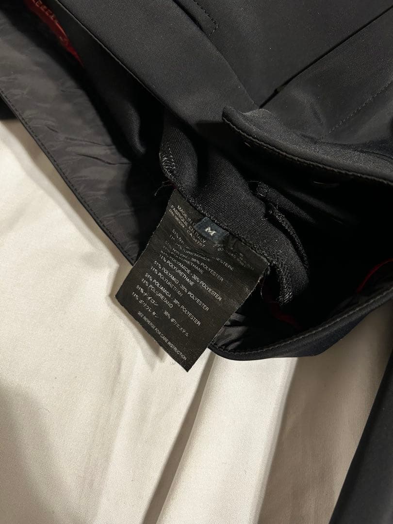 PRADA ジップ ナイロン フレアパンツ