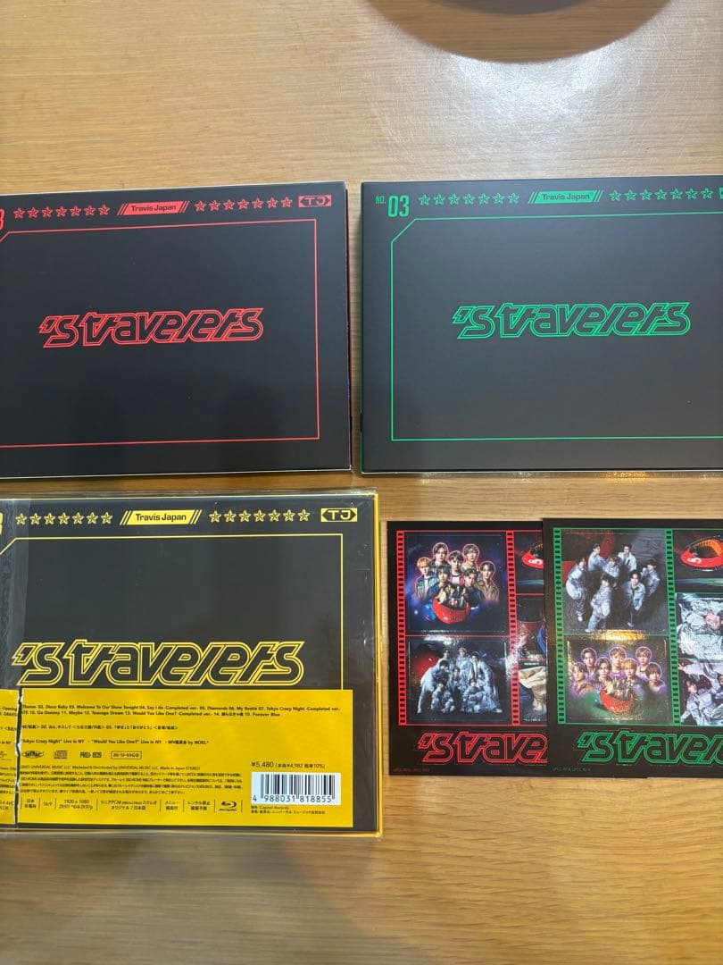 stravelers　fc盤・初回T盤・J盤 Blu-ray 3点セット