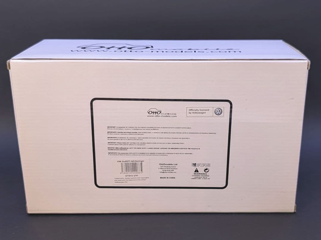 OttO 1/18 VW ゴルフ GTI 16S エッティンガー【補修箇所あり】