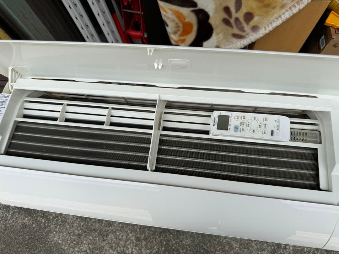 室外機も送料込 シャープ エアコン 10畳用 クーラー 2.8kw