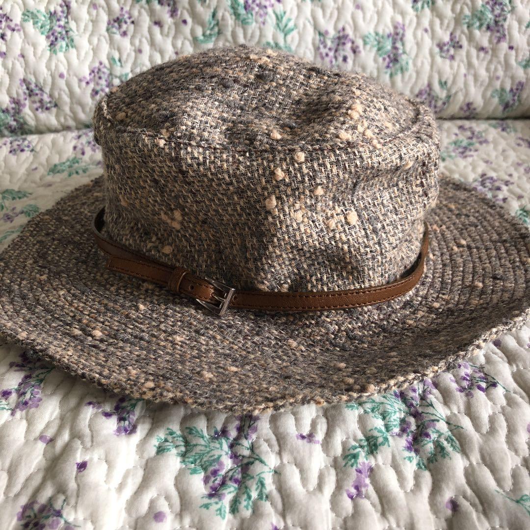 プラダ　ツイードハット