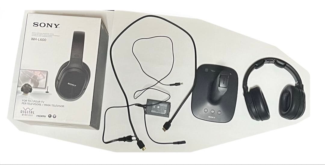 SONY WH-L600 BLACK ワイヤレスヘッドホン