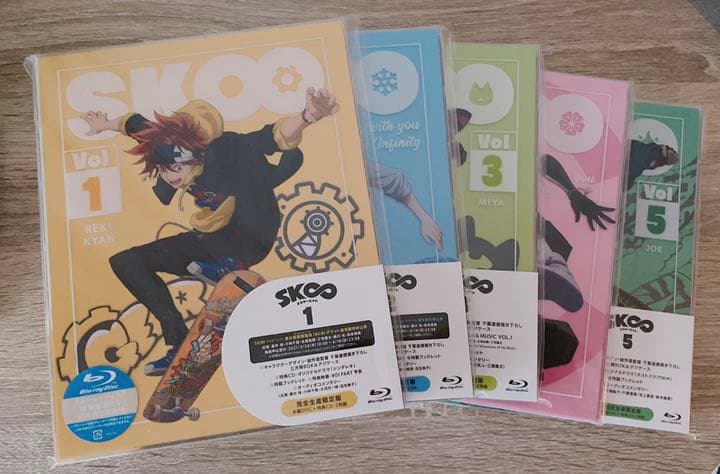 SK∞ エスケーエイト　Blu-ray　1〜5巻　完全生産限定版