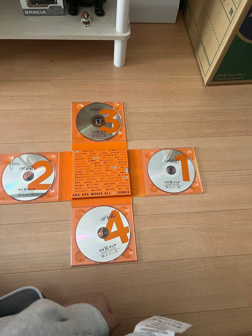 ウラ嵐マニア 2023年記念CD 全4枚