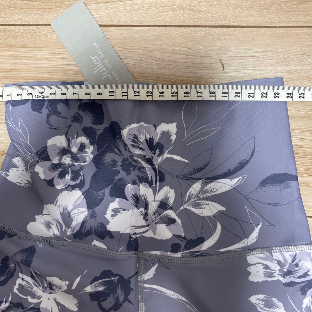 新品Julier フラワープリント ヨガパンツ Oサイズ