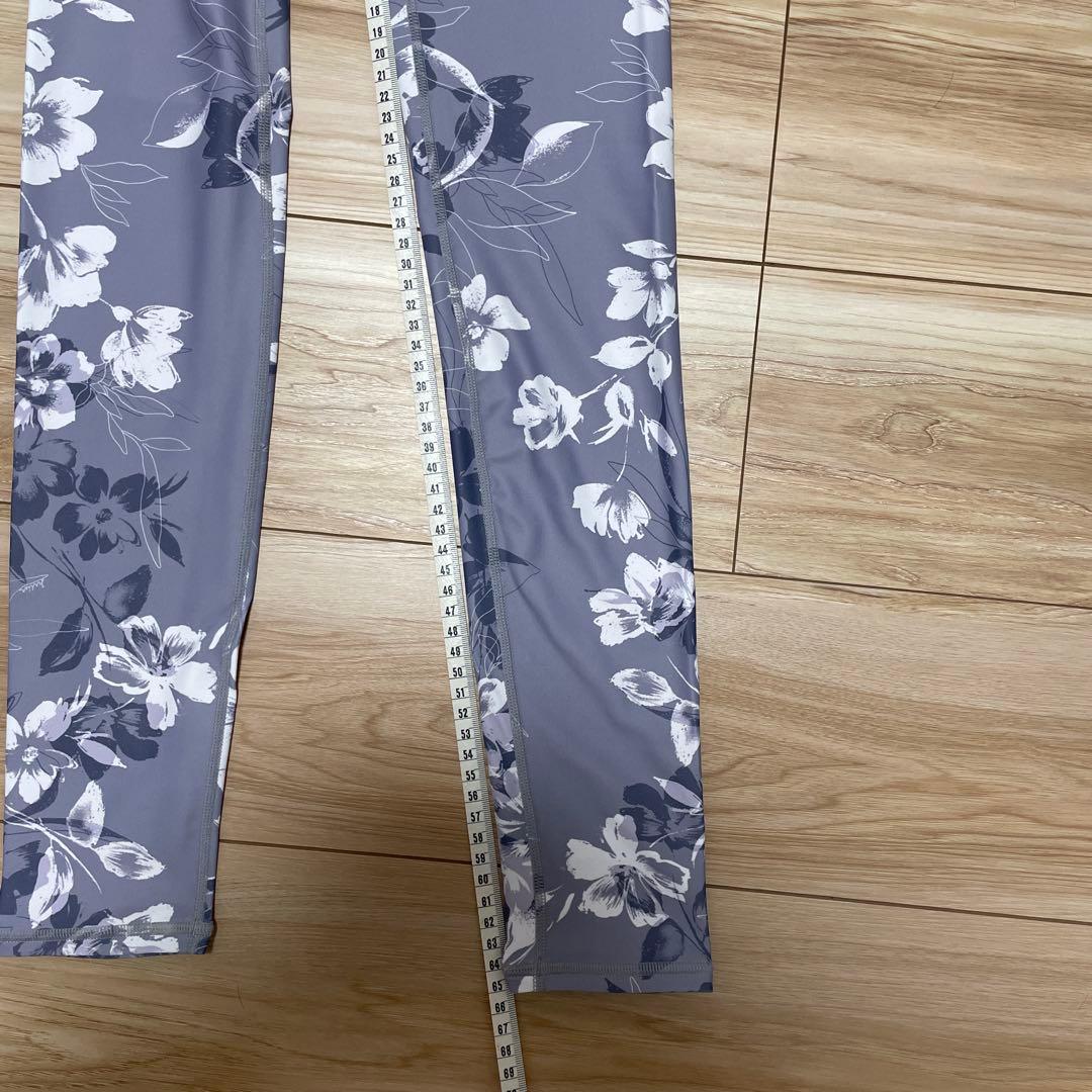 新品Julier フラワープリント ヨガパンツ Oサイズ