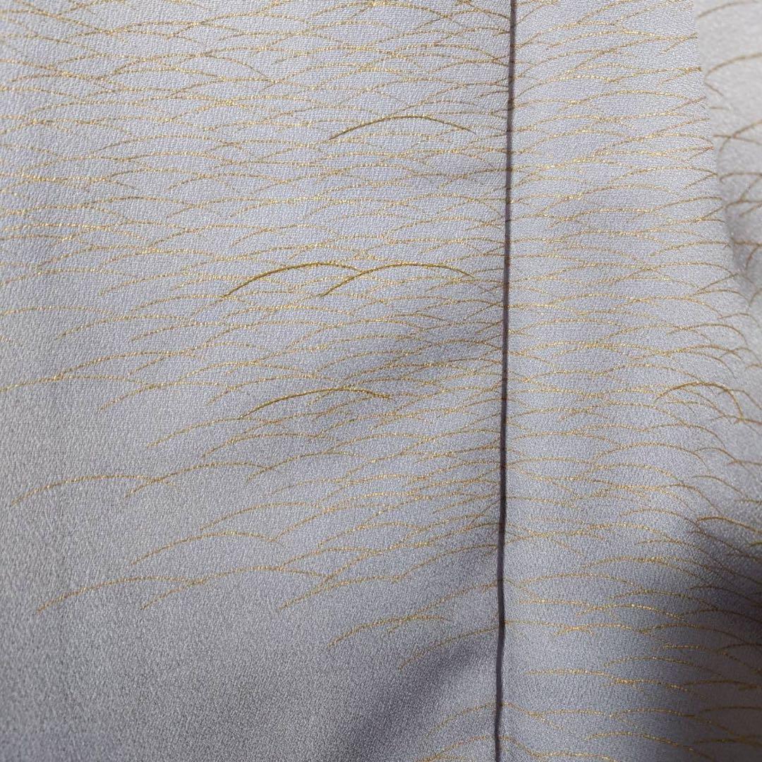 フ9995 ほぼ美品　袷　正絹　ぼかし染　訪問着　フルセット