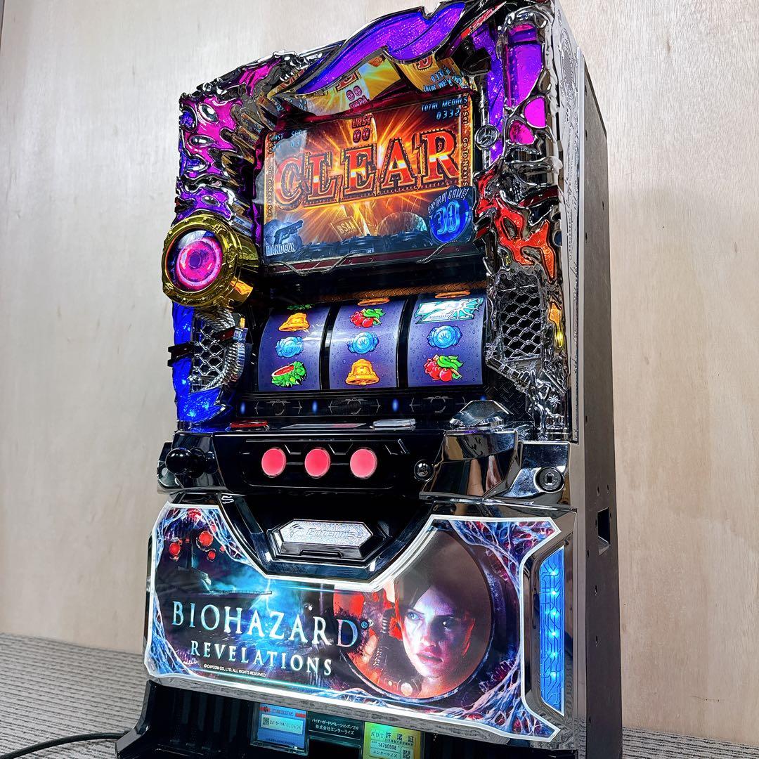 パチスロ実機 バイオハザード リベレーションズ 不要 無段階音量 送料無料