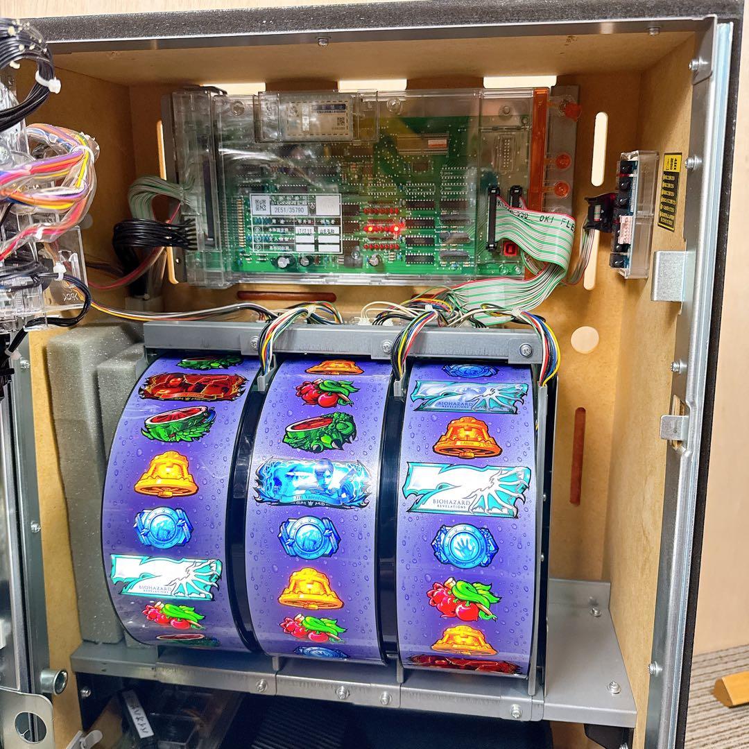 パチスロ実機 バイオハザード リベレーションズ 不要 無段階音量 送料無料